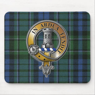 MacCallum Tartan & Badge Mouse Mat