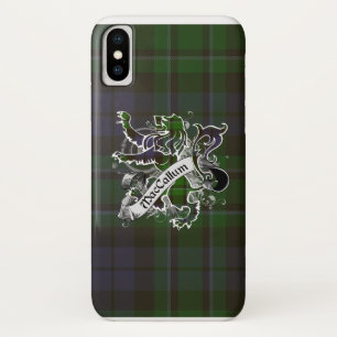 MacCallum Tartan Lion iPhone X Case