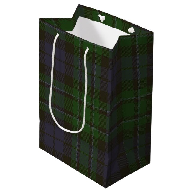 MacCallum Tartan Medium Gift Bag (Front Angled)