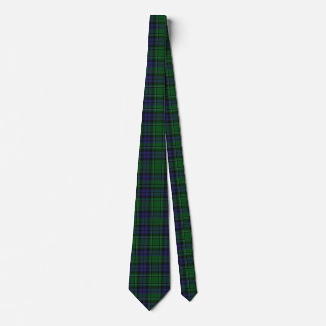 MacCallum Tartan Plaid Tie (Front)