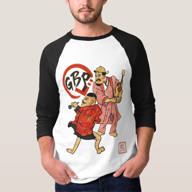 Maccaronin Scroll Warriors T-Shirt (Front)