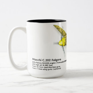 Macchi C.202 Folgore Two-Tone Coffee Mug