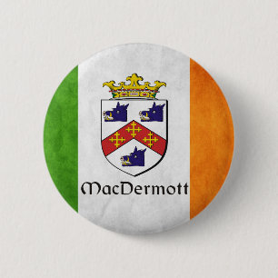 MacDermott Irish 6 Cm Round Badge