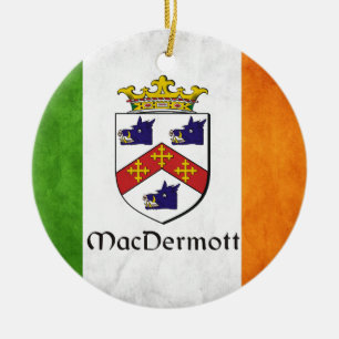MacDermott Irish Ceramic Tree Decoration