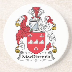 MacDiarmid Family Crest Coaster