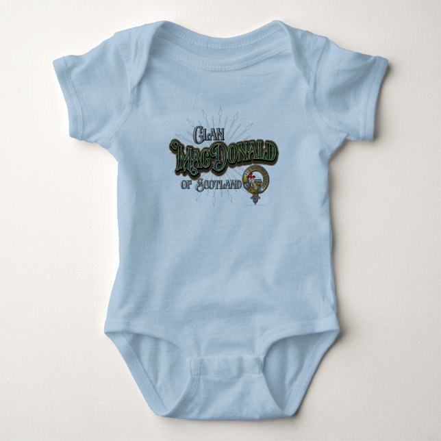 MacDonald Chief Clan Baby Bodysuit (Front)