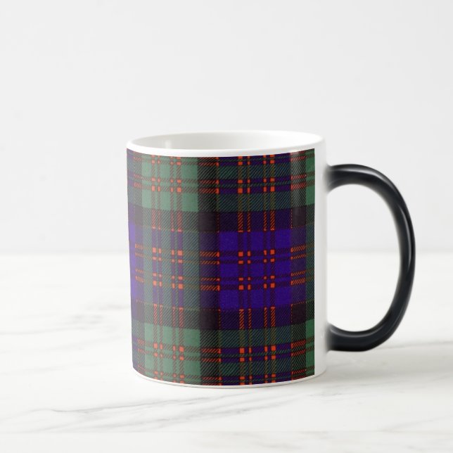Macdonald Clan Plaid Scottish tartan Magic Mug (Right)