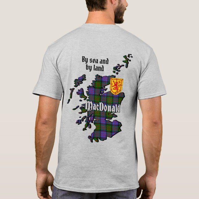 MacDonald Clan  T-Shirt (Back)