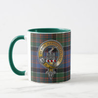 MacDonald Clanranald Tartan & Badge