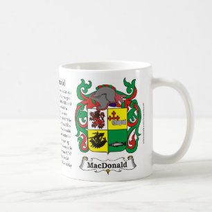 MacDonald Family Coat of Arms Mug