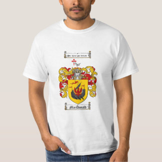 Macdonald Family Crest - Macdonald Coat of Arms T-Shirt