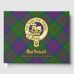 MacDonald Family Reunion Guest Book