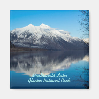 MacDonald Lake Glacier National Park Magnet