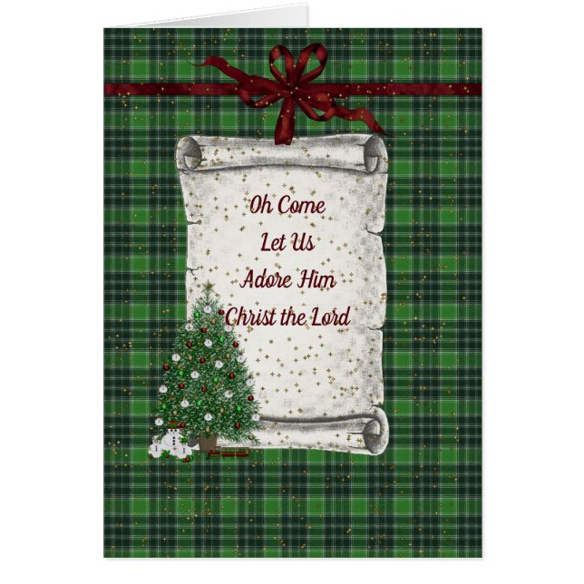 MacDonald Lord of the Isle Tartan Christmas (Front)