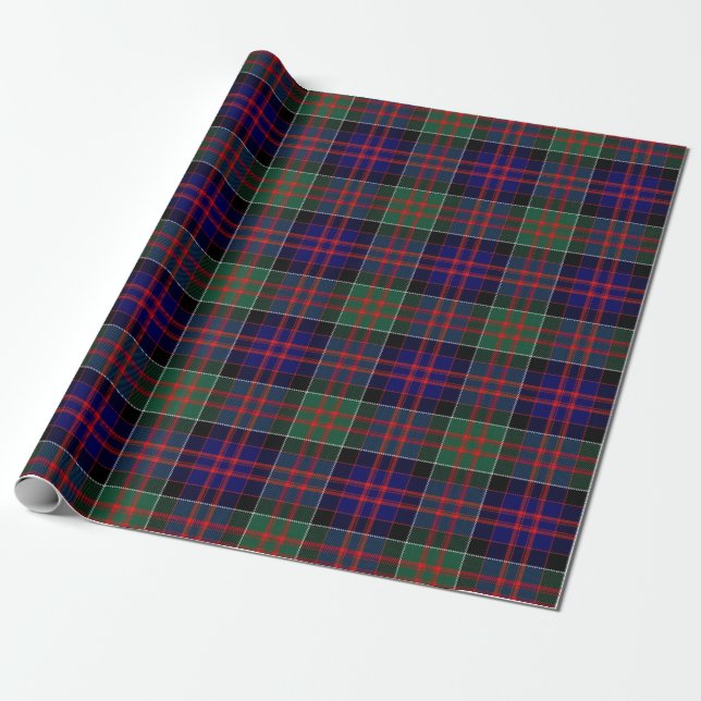 MacDonald of Clanranald Tartan Wrapping Paper (Unrolled)