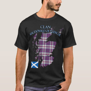 MacDonald of Glencoe Scottish Clan Tartan Scotland T-Shirt
