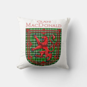 MacDonald of the Isles Ancient Tartan Cushion