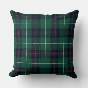 MacDonald of the Isles Tartan Plaid Pattern Cushion