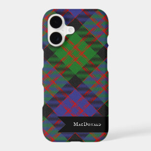 MacDonald Scottish Clan Tartan Plaid Pattern