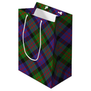 MacDonald Scottish Clan Tartan Plaid Pattern Medium Gift Bag