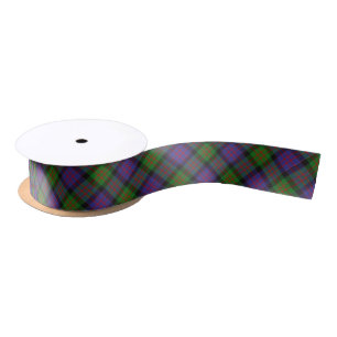 MacDonald Scottish Clan Tartan Plaid Pattern Satin Ribbon