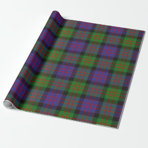 MacDonald Scottish Clan Tartan Plaid Pattern Wrapping Paper