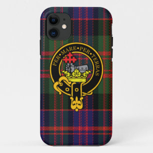 Macdonald Scottish Crest and Tartan iPhone 5/5S iPhone 11 Case