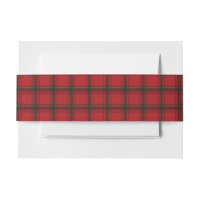 MacDonald Sleet ModernTartan Invitation Belly Band