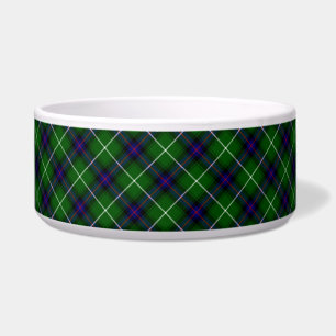 MacDonald tartan green blue plaid
