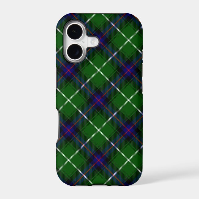 MacDonald tartan green blue plaid (Back)