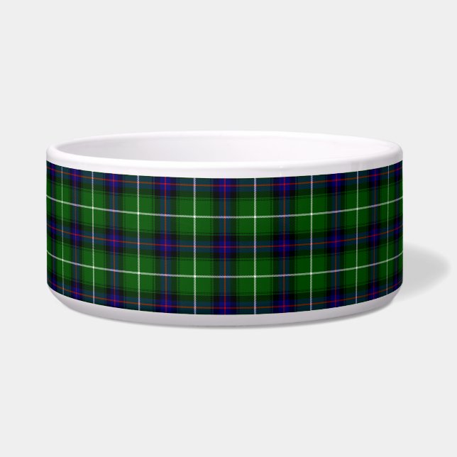 MacDonald tartan green blue plaid (Front)