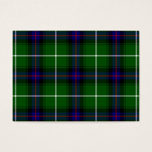 MacDonald tartan green blue plaid