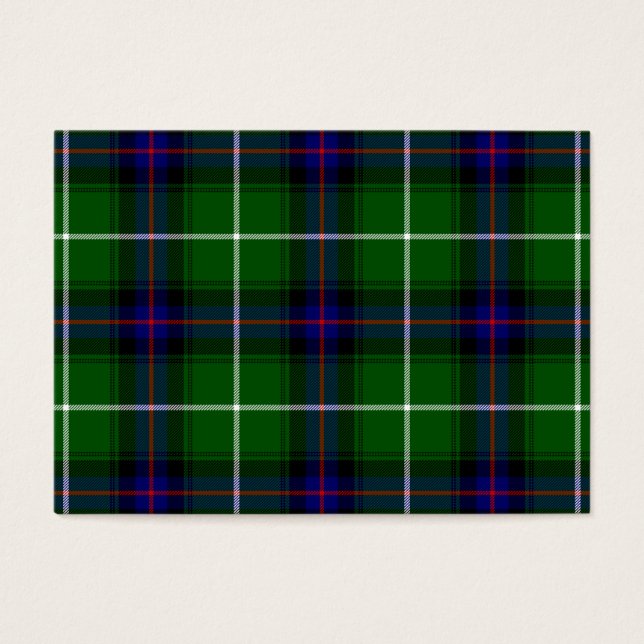 MacDonald tartan green blue plaid (Front)