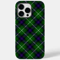 MacDonald tartan green blue plaid