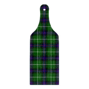 MacDonald tartan green blue plaid Cutting Board