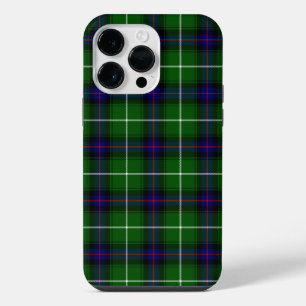MacDonald tartan green blue plaid iPhone 14 Pro Max Case