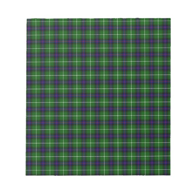 MacDonald Tartan Notepad (Front)