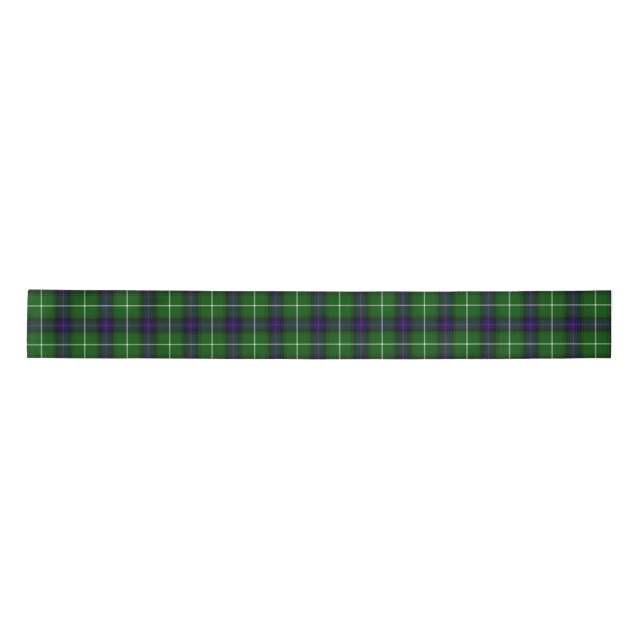 MacDonald Tartan Ribbon Satin Ribbon (Front)