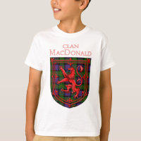 MacDonald Tartan Scottish Plaid Lion Rampant