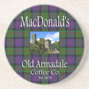 MacDonald's Old Armadale Coffee Co. Coaster