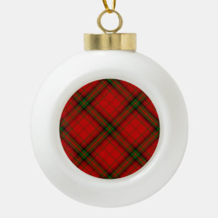 MacDougall Ceramic Ball Christmas Ornament