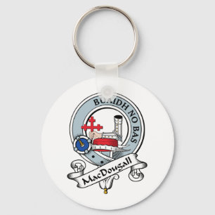 MacDougall Clan Badge Key Ring