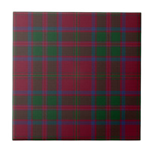 MacDougall Clan Hunting Tartan Plaid Tile