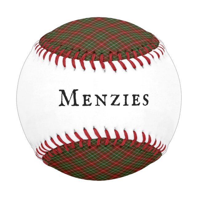 MacDougall Modern Clan Tartan Plaid Pattern Baseball (Back)