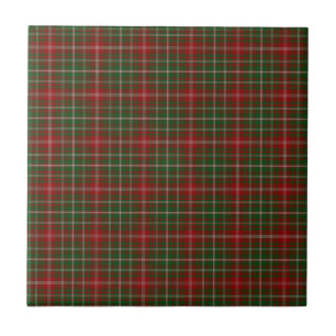 MacDougall Modern Clan Tartan Plaid Pattern Tile