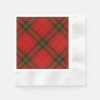 MacDougall tartan red green plaid