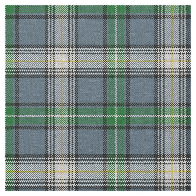 MacDowall Clan Tartan Fabric (Close Up)