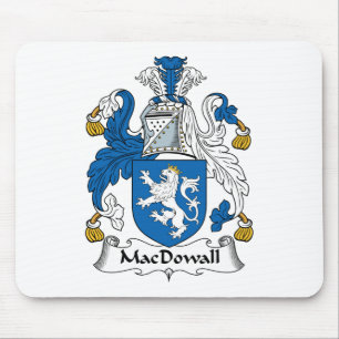 MacDowall Family Crest Mouse Mat