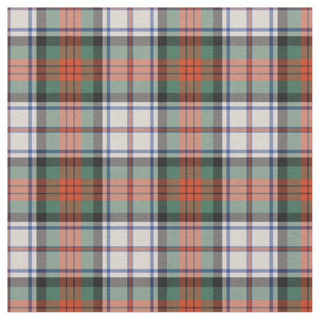 MacDuff Dress Ancient Tartan Fabric (Close Up)