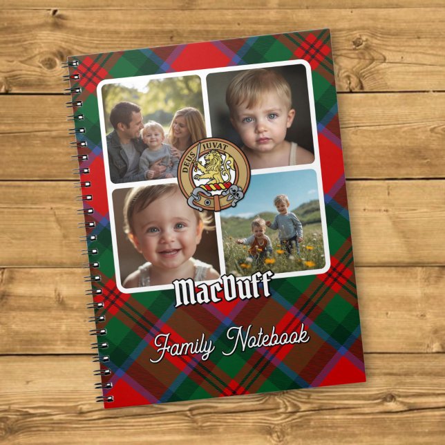 MacDuff Family Photo Collage Notebook (Creator Uploaded)